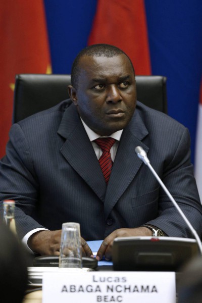 Lucas Abaga Nchama, Gouverneur de Banque des États d'Afrique centrale (BEAC)