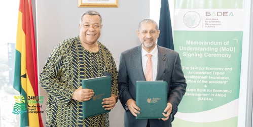 BADEA grants $500 million to Ghana for the “24/7 Economy” initiative