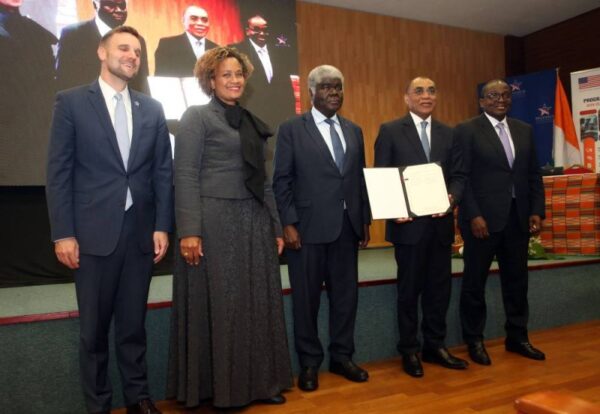 Ivory Coast: Signing of a $322 million regional Compact with the United States for energy