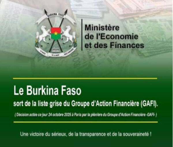 Burkina Faso: Official Removal from the FATF Grey List