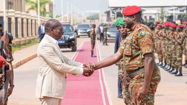 Republican and professional, the demonstration of the Beninese army