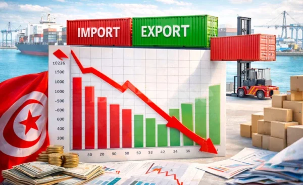 Tunisia: Widening of the trade deficit during the first five months of the year 2026