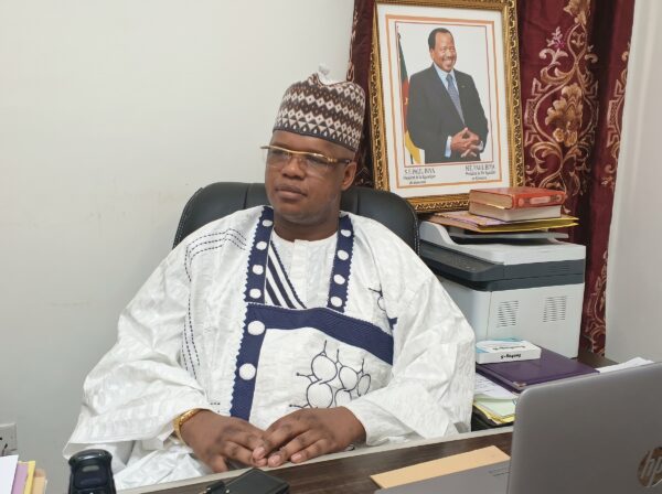 Meeting with Ousmanou Aladji Hamadou, Cameroonian mining union leader