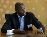 Carlyle Group sub-Saharan Africa Fund Co-Head Chigwende speaks at the 2013 Reuters Africa Investment Summit in Johannesburg