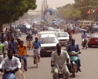 buzz in ouagadougou, at the place des nations unies