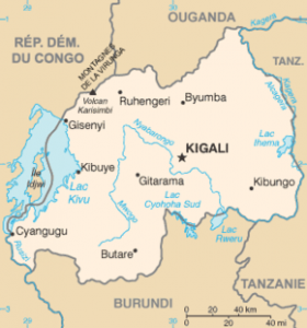 rwanda carte