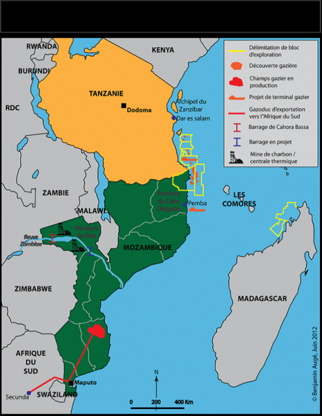 Gaz au Mozambique