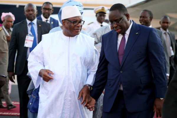 IBK et Macky Sall à Nouakchott pour des condoléances