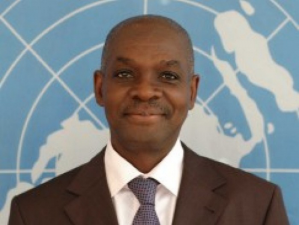 Albéric Kacou en qualité de vice-président en charge des ressources humaines et des services institutionnels
