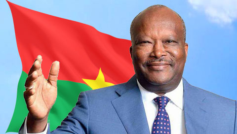 Roch Marc Christian Kaboré, Président du Burkina Faso