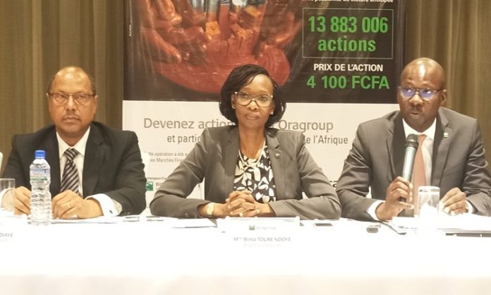Binta Touré Ndoye, Oragroup, Lomé, BRVM, ECP