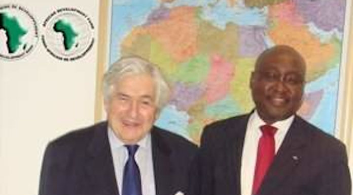 James Wolfensohn et Donald Kaberuka