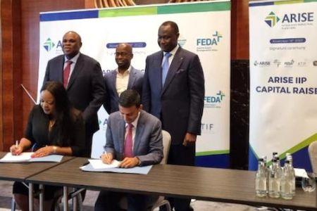 Le FEDA investit 85 millions de dollars dans les projets d’infrastructures d’Arise IIP