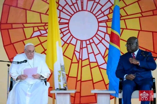 A Kinshasa, le Pape François fait un focus sur la paix en RDC