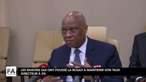 Les raisons qui ont poussé la BCEAO à maintenir son taux directeur à 3%