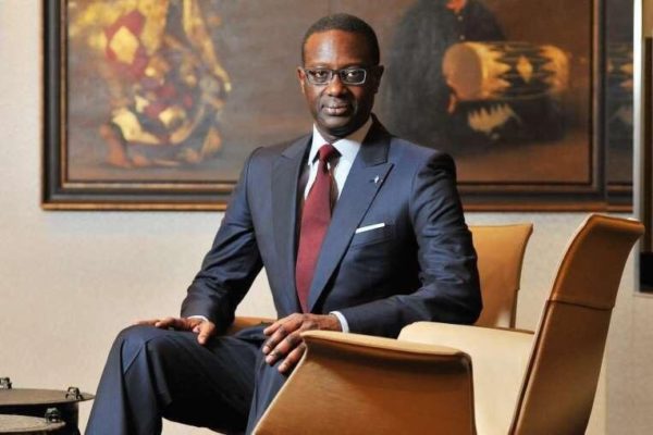 Les 100 qui transforment l’Afrique: Tidjane Thiam «Financier de l’année»