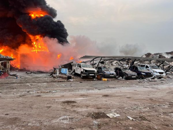 L’explosion du dépôt d’hydrocarbures de la Société guinéenne de pétrole, une scène de chaos à Conakry
