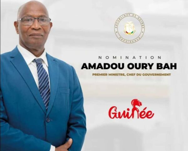 Guinée : Bah Oury est le nouveau Premier ministre de transition