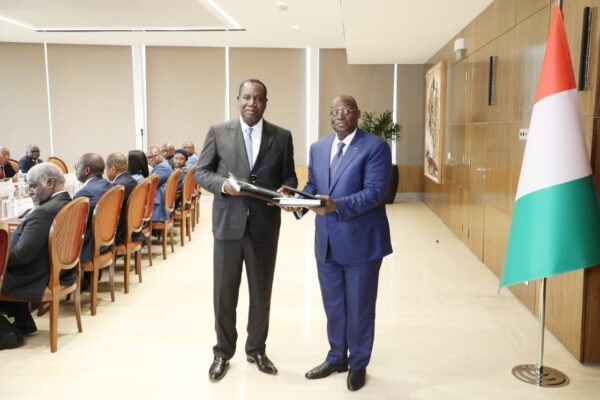 Côte d’Ivoire : l’Inspection générale d’État transmet son rapport 2023 au vice-président