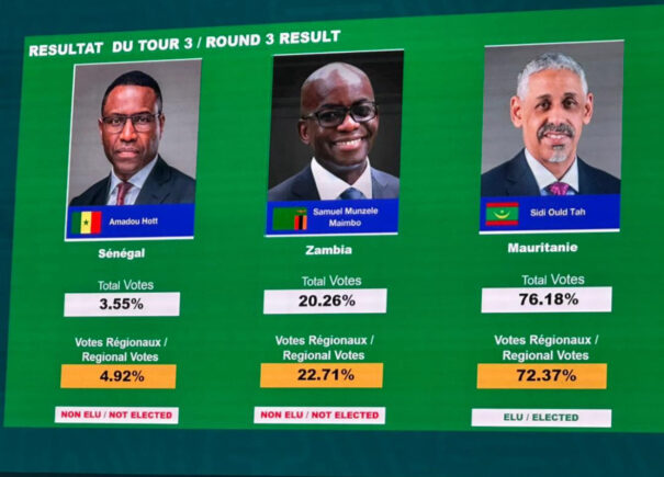 Sidi Ould Tah élu président de la BAD avec plus de 76% des voix