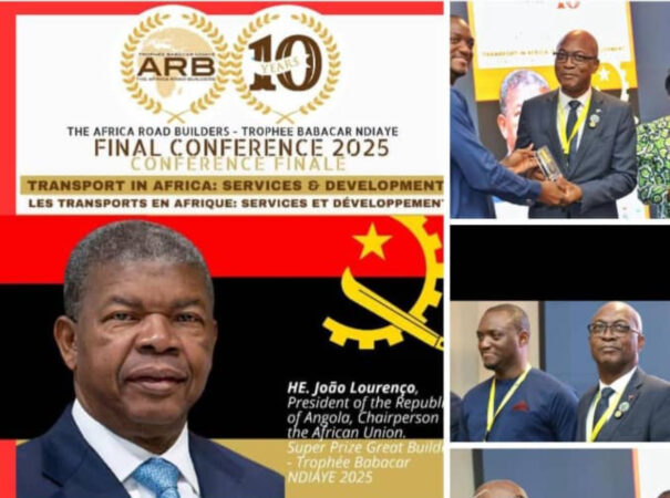 Africa Road Builders 2025 : João Lourenço honoré du Trophée Babacar Ndiaye en marge des Assemblées de la BAD