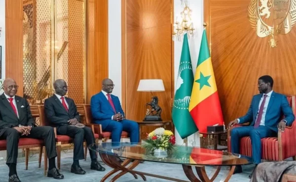 Sénégal : Simon Tiemtoré, PDG du groupe Vista, reçu par Bassirou Diomaye Faye