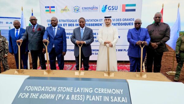 Centrafrique : 90 millions USD des Émirats arabes unis dans une centrale solaire de 60 MW