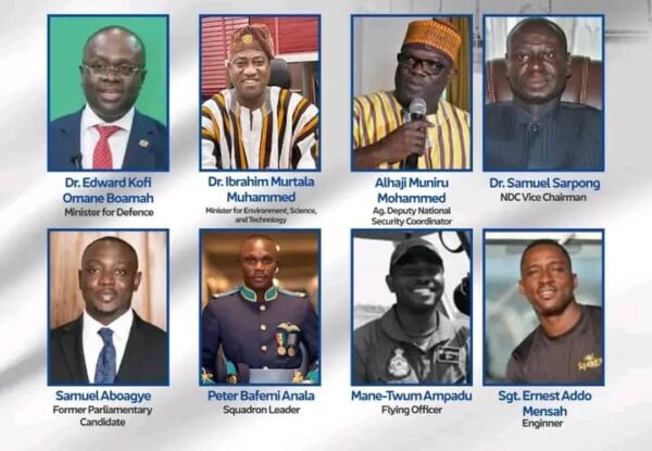 Ghana : deux ministres décèdent dans un crash d’hélicoptère