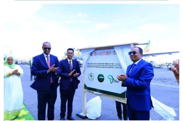 Ethiopian Airlines signe sa première expédition de marchandises dans le cadre de la ZLECAf