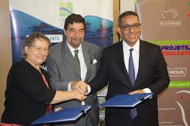 Cérémonie de signature du Protocole entre la Coopération Italienne et l’OMVS relatif au projet « Appui à la gestion du Bassin Aquifère Sénégalo-Mauritanien » (AGEBASM) 