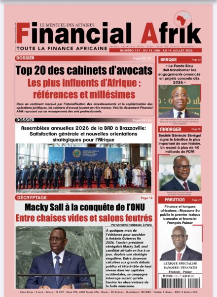 Au sommaire de Financial Afrik n°131 (Télécharger)