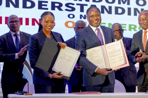 Secteur minier : la Côte d’Ivoire signe un premier accord de coopération avec le Botswana