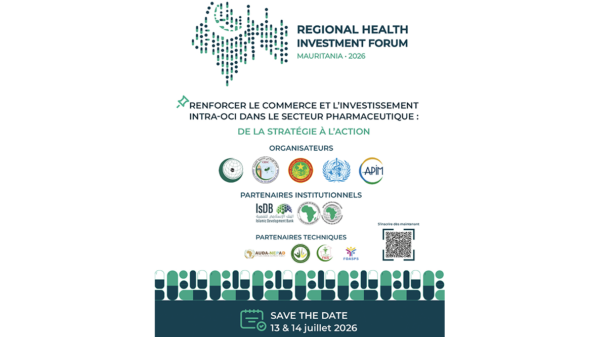 REGIONAL HEALTH INVEST FORUM 2026« Renforcer le commerce et l’investissement intra-OCI dans le secteur pharmaceutique : de la stratégie à l’action »