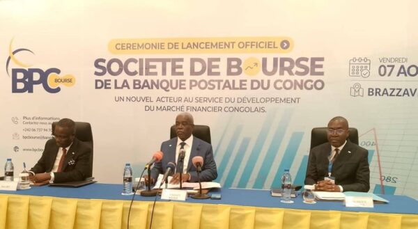BVMAC : la Banque Postale du Congo lance sa filiale de société de bourse