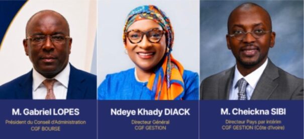 Sénégal : CGF Bourse renforce sa gouvernance avec la nomination de Gabriel Lopes comme PCA et Ndeye Khady Diack à la tête de CGF Gestion