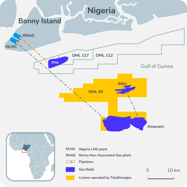 Nigeria : TotalEnergies et AMNI valident le développement du champ gazier d’Ima